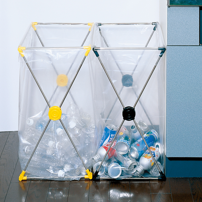 家でも外でも使える ステンレス製 ゴミ箱スタンド 業務用　家庭用　45L ダストスタンド45L・70L – インジェクション成形 プラスチック射出成形